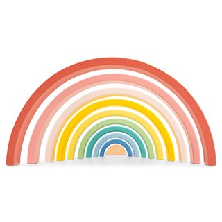 Wooden rainbow - 10pcs.